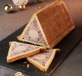 Pâté en croûte pyramide des saveurs