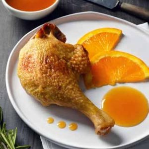 Cuisses de canard à l’orange