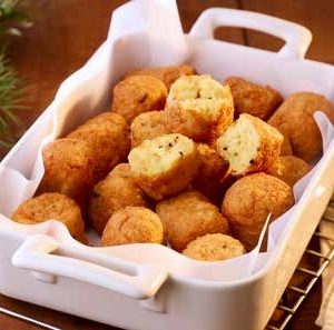 Boules de Noël au fromage saveur truffe